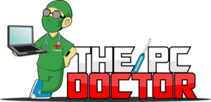 Transparent Small PC Doctor Logo